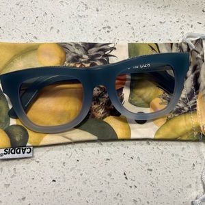 Caddie D28 progressive glasses 1.00 magnification in Brackish